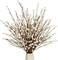 Christmas Picks 17 Inch White Berry Stems with White Holly Berries for Xmas Winter Holidays Vase Filler Floral Arrangement Centerpieces